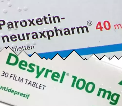 Paroxetine vs Desyrel